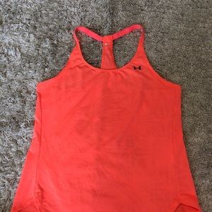Coral Under Armor Tank Top